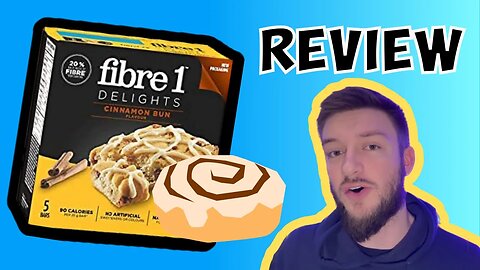 Fibre 1 Delights Cinnamon Bun review