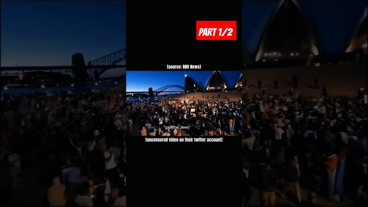 Pro-Palestine Protesters Chant "Gas the Jews" (Part 1/2) #israel #palestine #jew #muslim #islam
