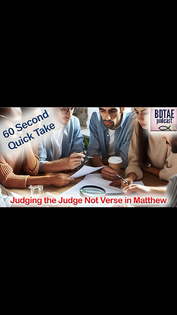 Quick Take: Left and Right Christians Mishandling the "Judge Not" Passage