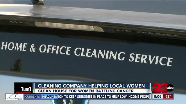 Local cleaning company offers free cleaning services to local women battling cancer