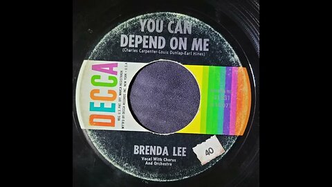 Brenda Lee - You Can Depend on Me