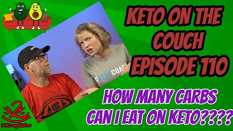 Keto on the Couch ep 110 | How many carbs can you eat on keto? | Keto Chow giveaway