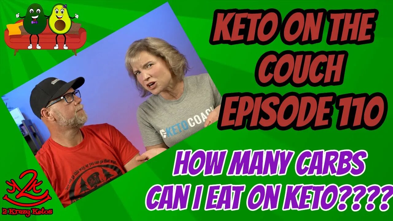 Keto on the Couch ep 110 | How many carbs can you eat on keto? | Keto Chow giveaway