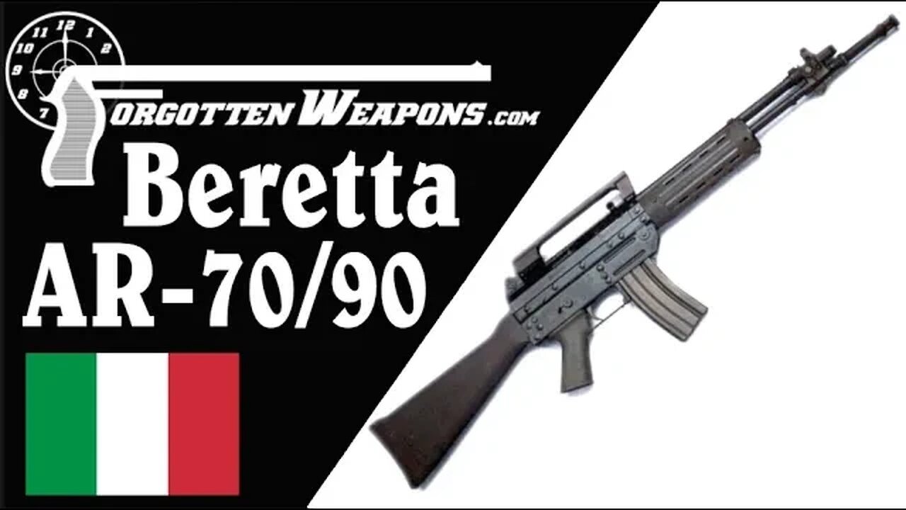 Italian GWOT Steel: the Beretta AR-70/90