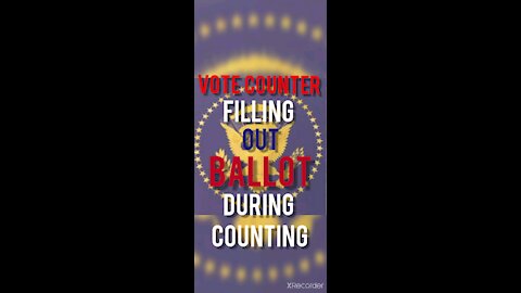 VOTER FRAUD RIGHT HERE!