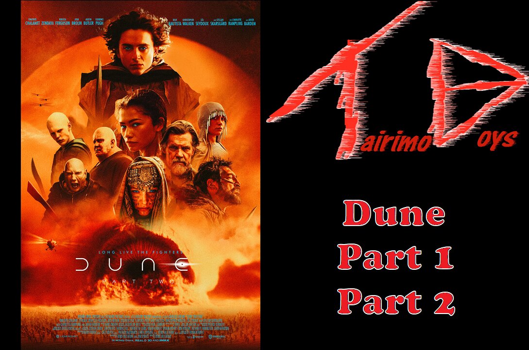 Dune Part 1 & 2 | Blockbuster Boys Reviews | Tairimo Boys Podcast