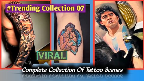 Beautiful Tattoos | Tattoo Design Video😯 | Most Beautiful Art😍 | Trending Tattoo Designs 💪| Epi 07