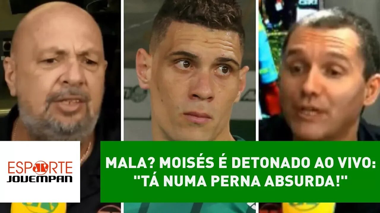 MALA? MOISÉS é DETONADO ao vivo: "tá numa PERNA absurda!"