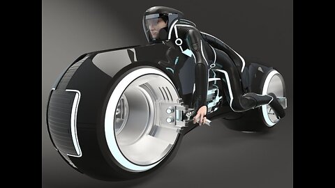 Bike from Future || Tron Bike