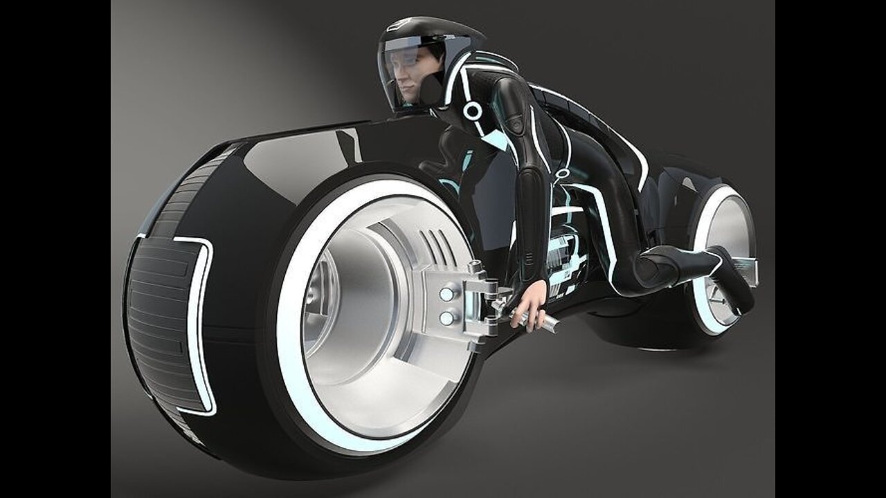 Bike from Future || Tron Bike