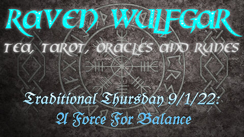 #TraditionalThursday 9/1/22: A Force For Balance