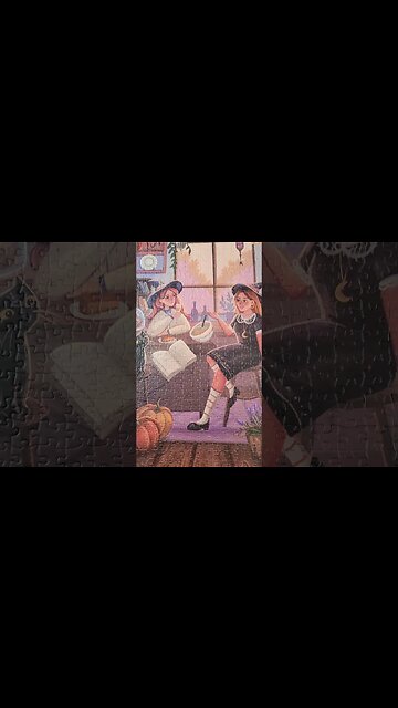 Witching Together | Reverie #puzzle #witch #sister #shorts #halloween #puzzles