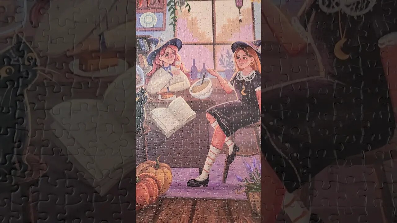 Witching Together | Reverie #puzzle #witch #sister #shorts #halloween #puzzles