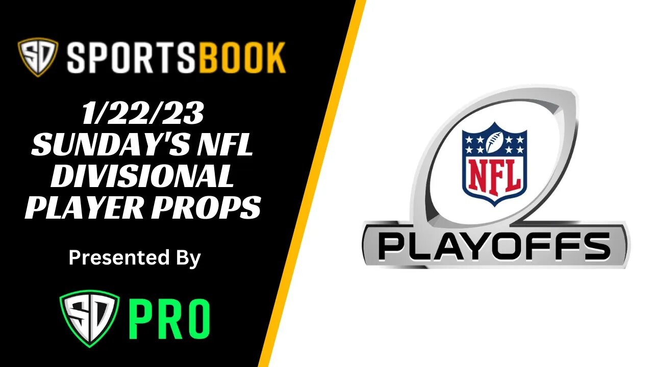 SUNDAY NFL DIVISIONAL ROUND PLAYER PROPS | SuperDraft Sportsbook | NFL PLAYOFF PLAYER PROPS