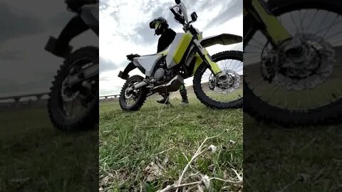 Wheelie Practice Day 1 | Husqvarna 701 Enduro LR #shorts