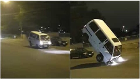 Have you ever seen a van do a stoppy?