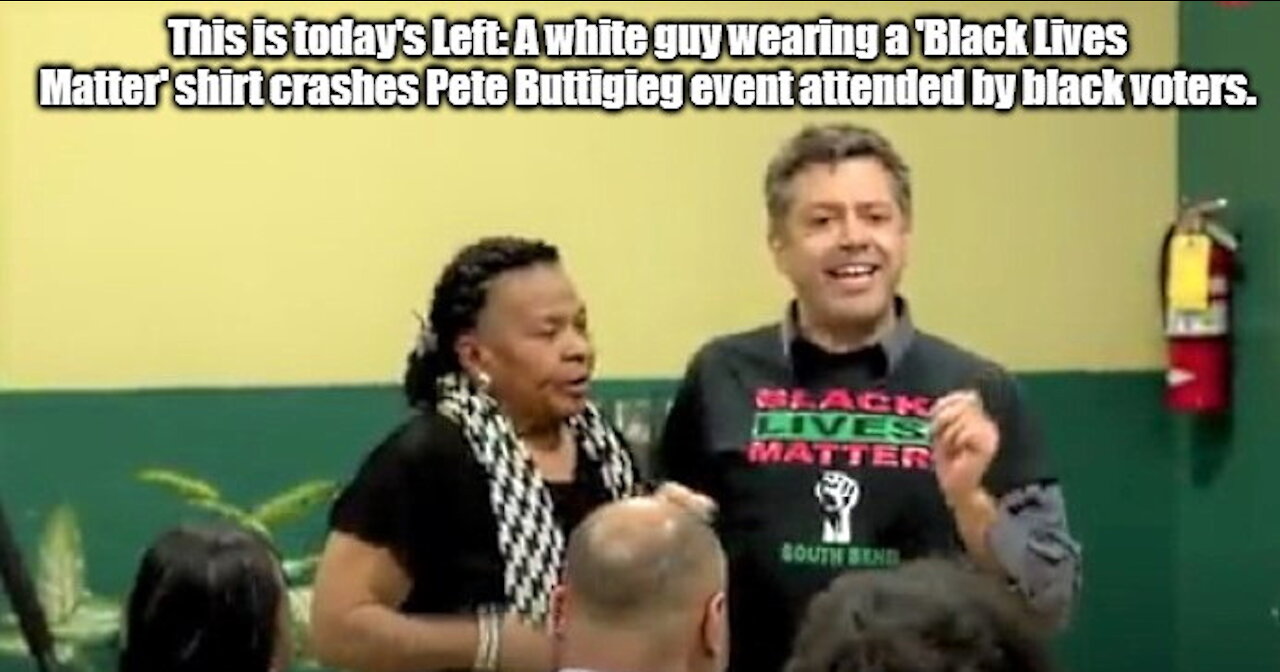 Black Lives Matter crashes Pete Buttigieg event to spotlight black support for him