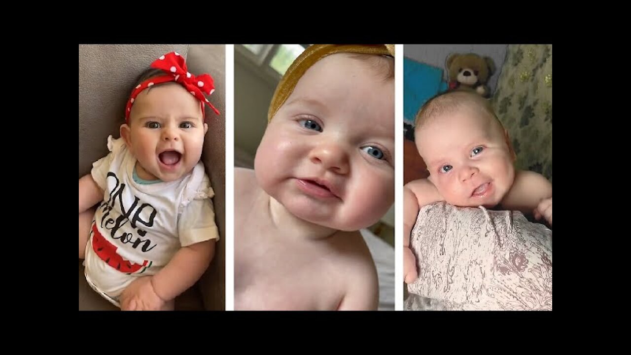 Cute chubby baby - Funny video