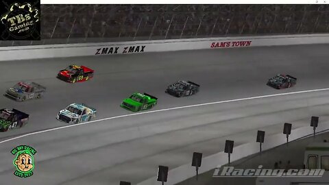 1st caution of the Night in the @dauntlesstea Toyota Tundra #iracing #bedauntless #dare2bedauntless