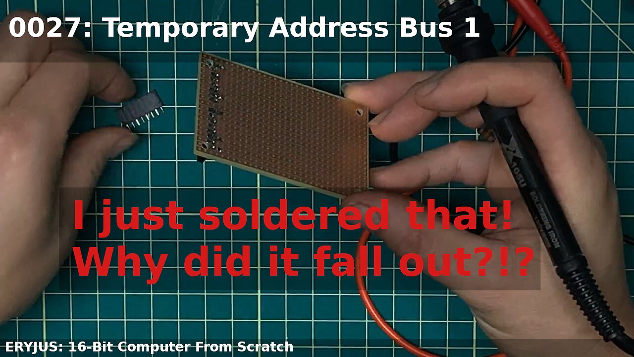 0027: Temporary Address Bus 1 | 16-Bit Computer From Scratch