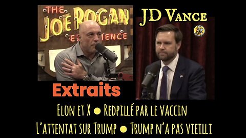 JD Vance au Podcast de Joe Rogan discute...