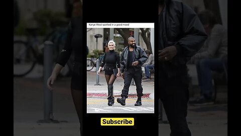 Kanye West (Ye) Spotted Out With Wife ##kanyewest #wife #shorts