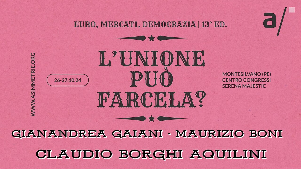 🔴 "La sfida della difesa europea" (Claudio Borghi Aquilini, Gianandrea Gaiani, Maurizio Boni)