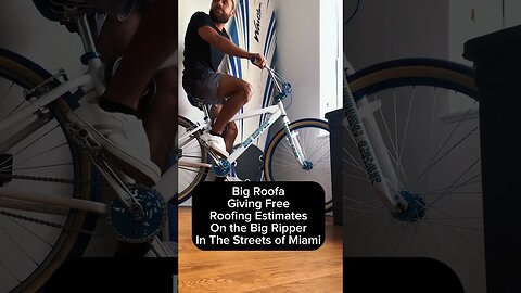 Not your average roofer #BigRoofa