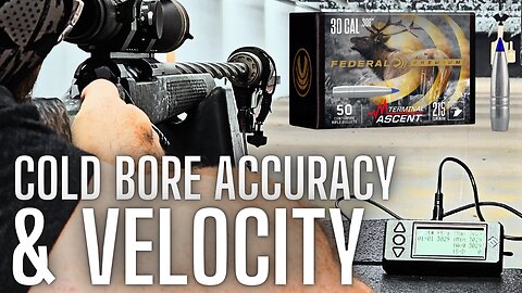 Seekins Havak PH2 300 PRC Cold Bore Accuracy & Velocity Test w/ Federal Terminal Ascent Ammo