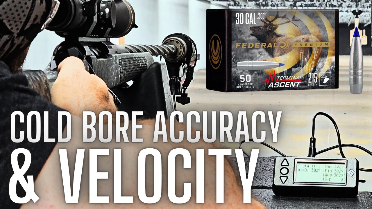 Seekins Havak PH2 300 PRC Cold Bore Accuracy & Velocity Test w/ Federal Terminal Ascent Ammo