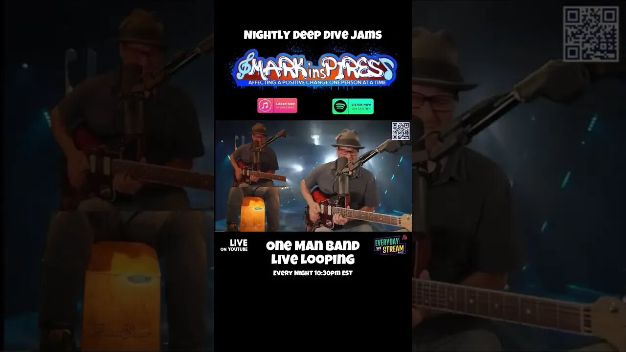 Santana Vibes! One Man Band Jams Daily 10:30pm EST