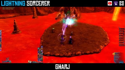 SWTOR Eternity Vault: Veteran Difficulty. 2nd Boss Fight: Gharj | Level 80 Lightning Sorcerer