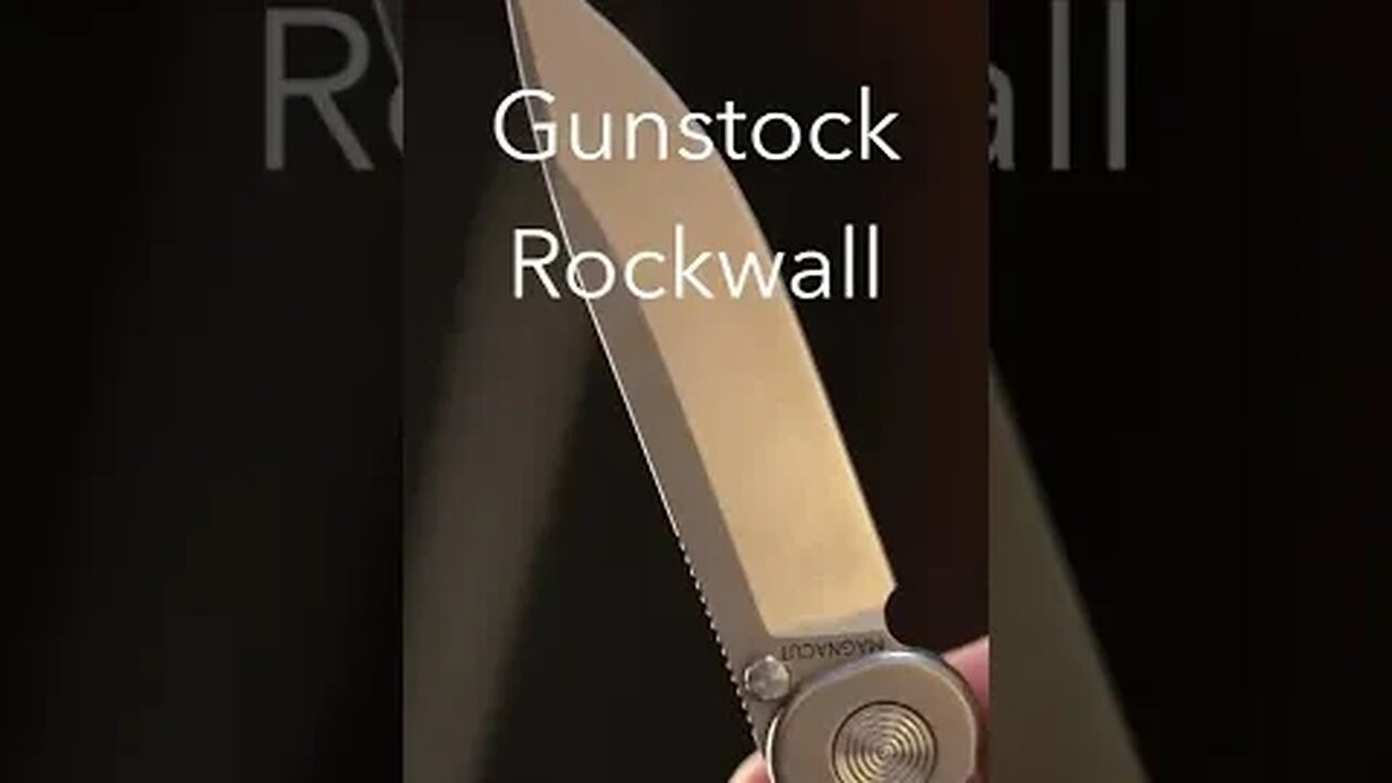 Tactile Turn Gunstock Rockwall - KnifeCenter Exclusive #shorts