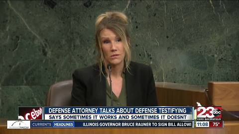 Defense attorney talks about what it means when defendants testify