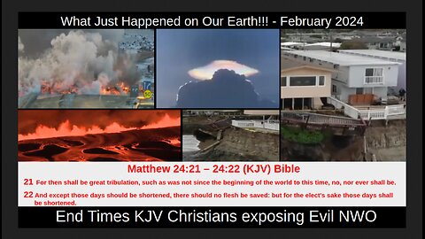 What Just Happened on Our Earth!!! - February 2024