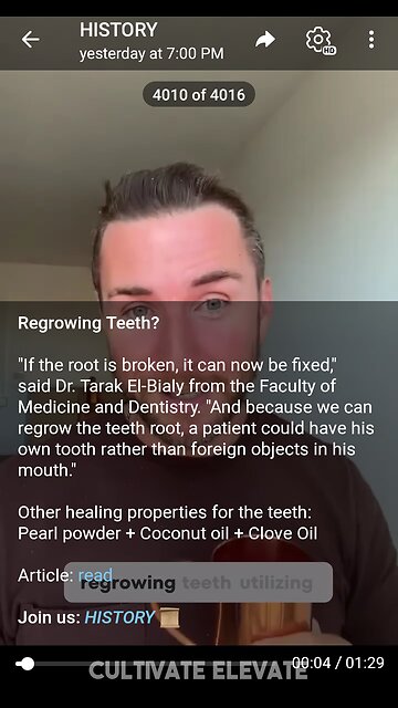 Documentary: Possible Healing of Teeth