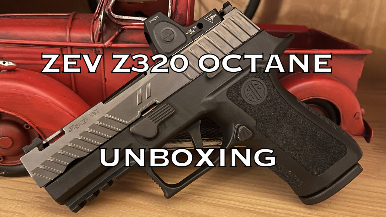 ZEV Z320 XCompact Octane (P320 XCompact) Unboxing