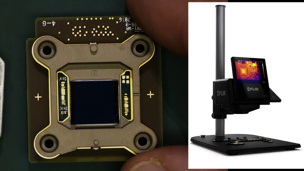 EEVblog #989 - FLIR ETS320 Thermal Camera Teardown