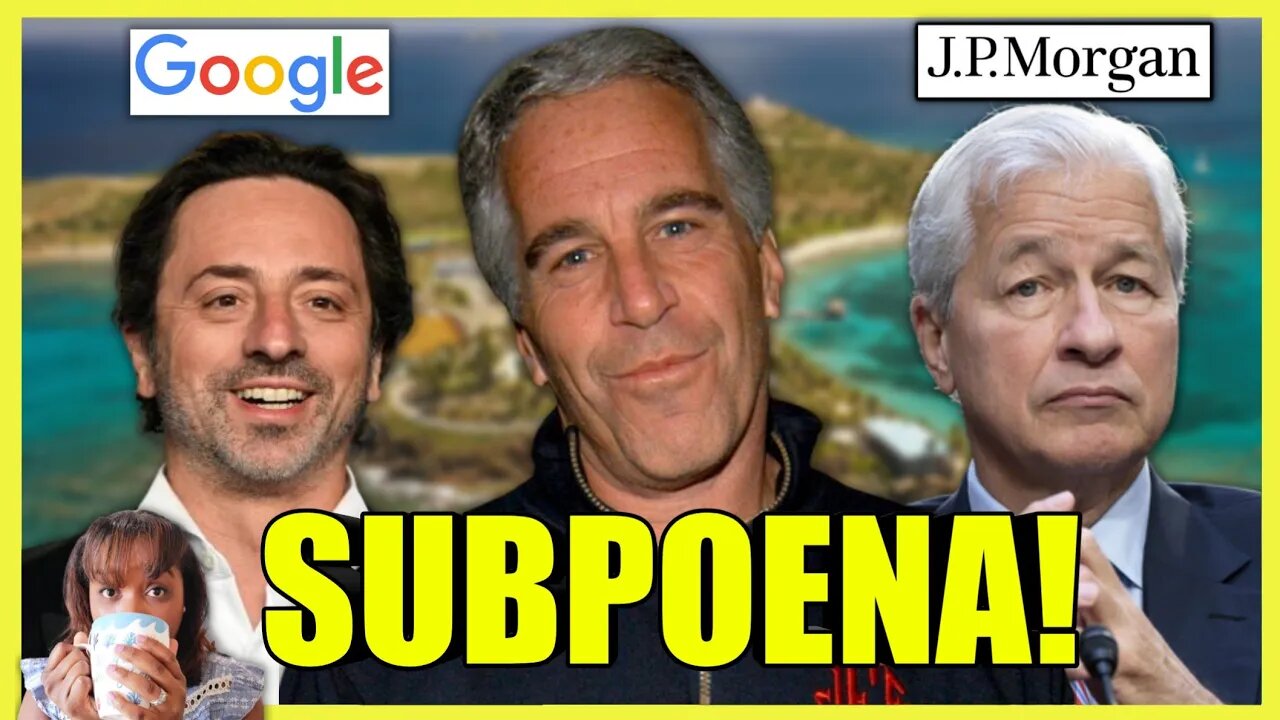 JP Morgan & Google BILLIONAIRES Subpoenas EMERGE (clip)