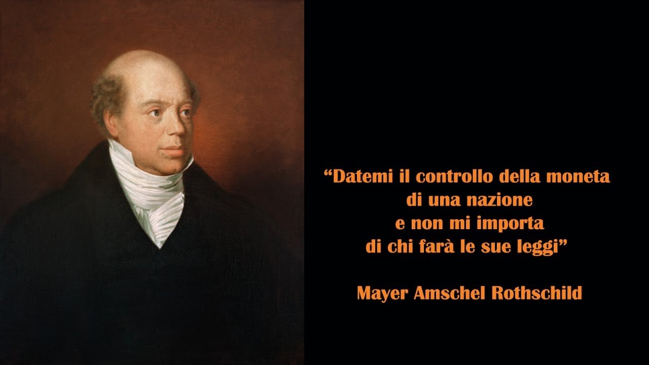 Datemi il POTERE di emettere MONETA ... e me ne sbatterò i coglioni di chi fa le LEGGI.