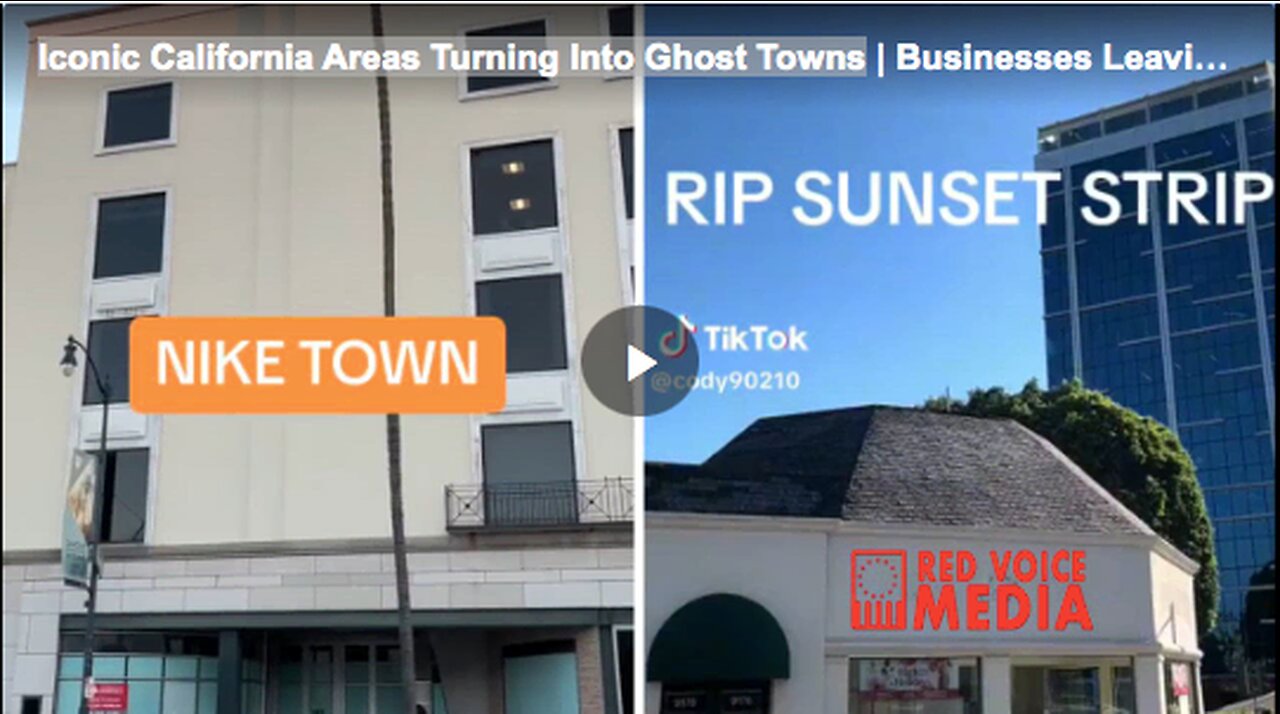 Iconic California Areas Turning Into Ghost Towns