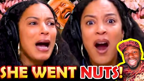 🚨DERANGED Black Woman LOSES HER MIND, YELLING At CO-HOSTS Over Biden WELCOMING Trump To White House!