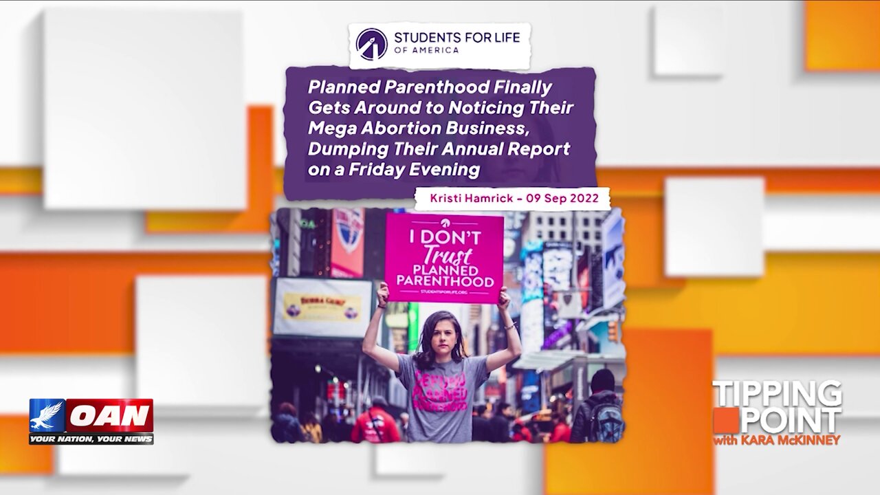 Tipping Point - Planned Parenthood Releases Annual Report