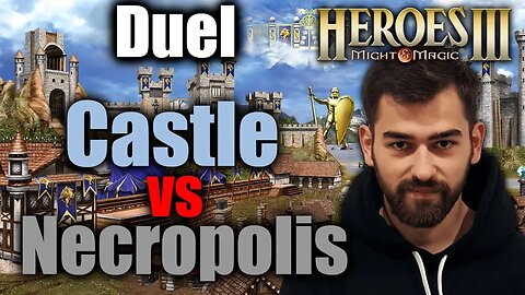 Castle vs Necopolis | Gluhammer Heroes HotA 3 Multiplayer PL