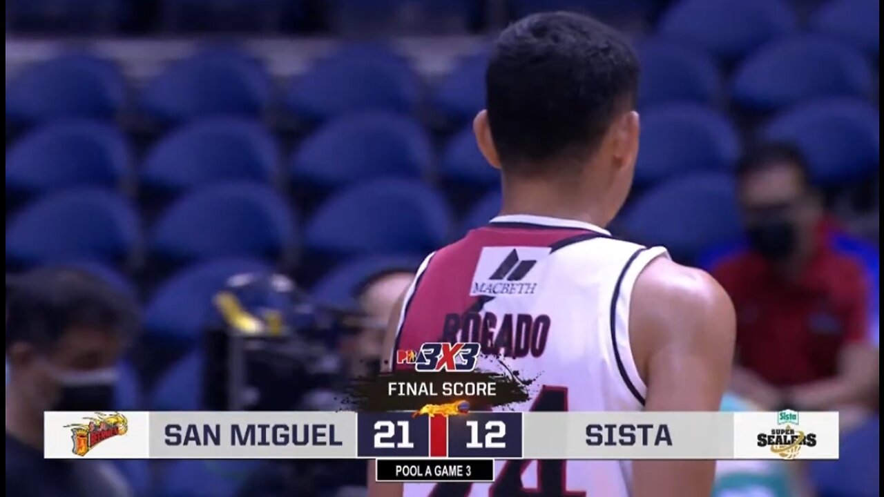 San Miguel vs Sista [PBA 3x3 2nd Conference Leg 2 | March 6, 2022]