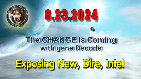 Gene Decode HUGE: Exposing New, Dire, Intel & Info No One Has Released