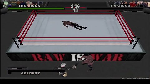 WWF Attitude ps1 or duckstation: just unloading