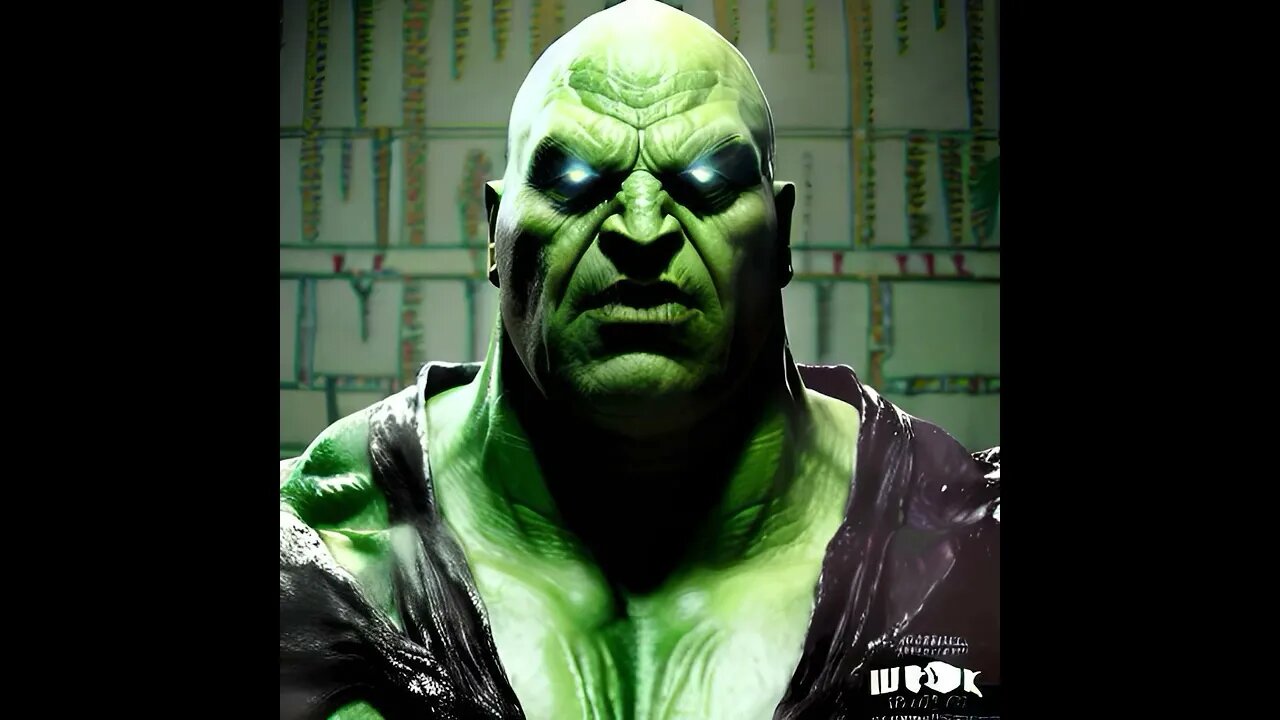 Hulk fused with Voldemort #hulk #voldemort #wonderapp