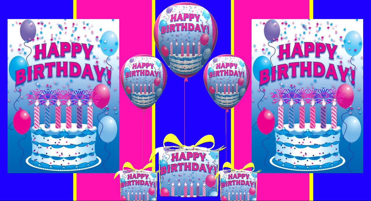 Happy Birthday 3D - Happy Birthday - Happy Birthday To You - Happy Birthday Song