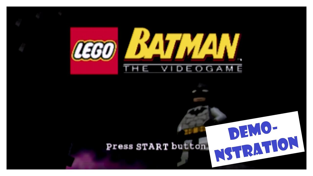 LEGO Batman the Video Game DEMOnstartion (PlayStation Portable)